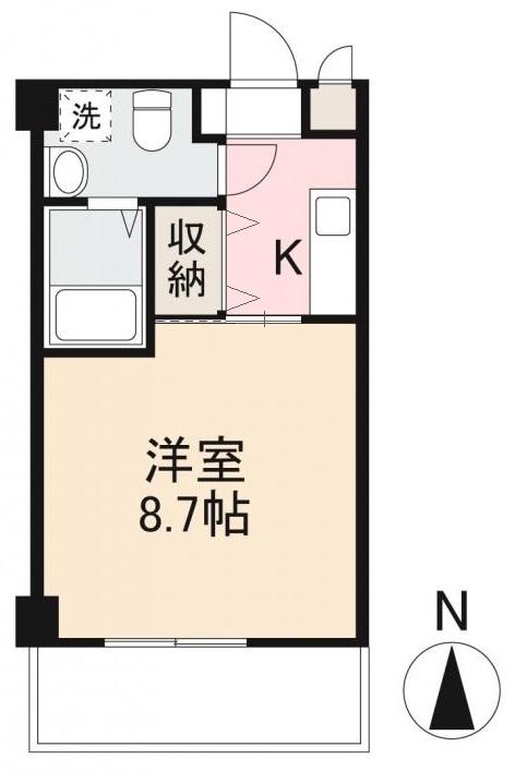 高松市中野町のマンションの間取り