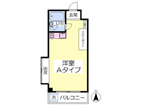 シャンポール上木崎の間取り