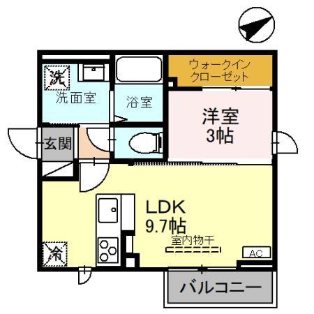 イル　ハリスの間取り