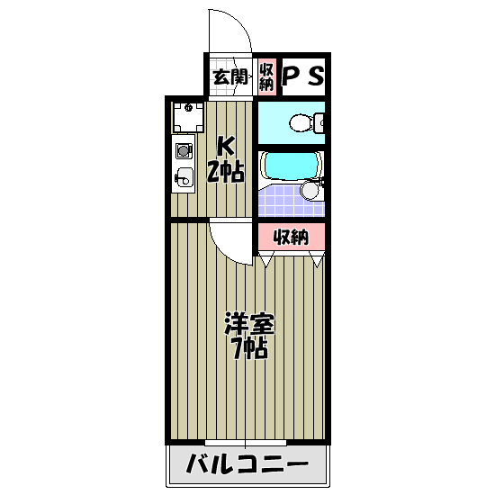 レイナ錦織の間取り