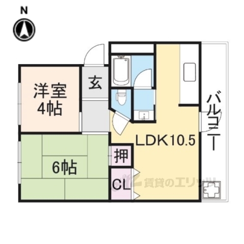 菅原三和マンションの間取り