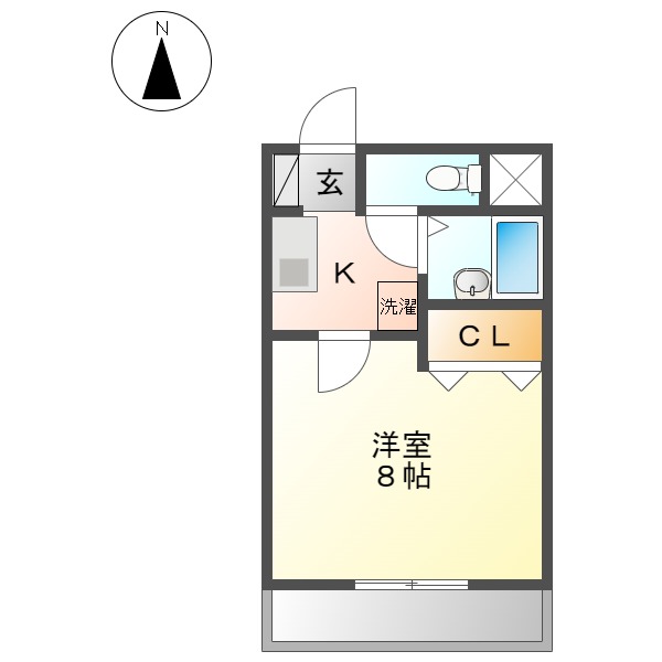 シャトー大塚の間取り