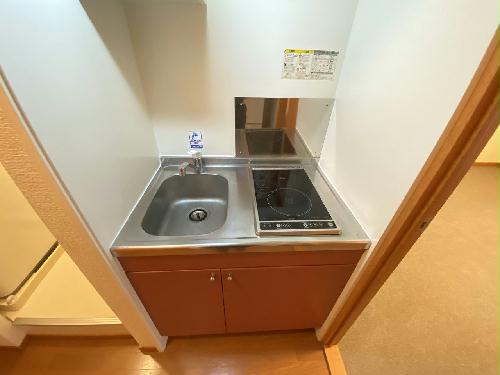 キッチン　電気コンロ　2口