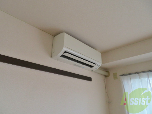 その他設備　ちゃんとエアコンもついているので、安心してくださいね。