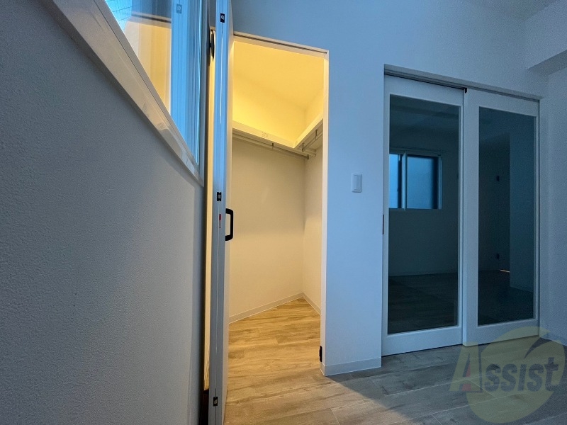 収納　嬉しいウォークインクローゼット仕様です！！