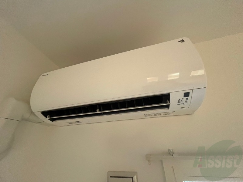 その他設備　リビングにはエアコンがあります！夏も快適です！