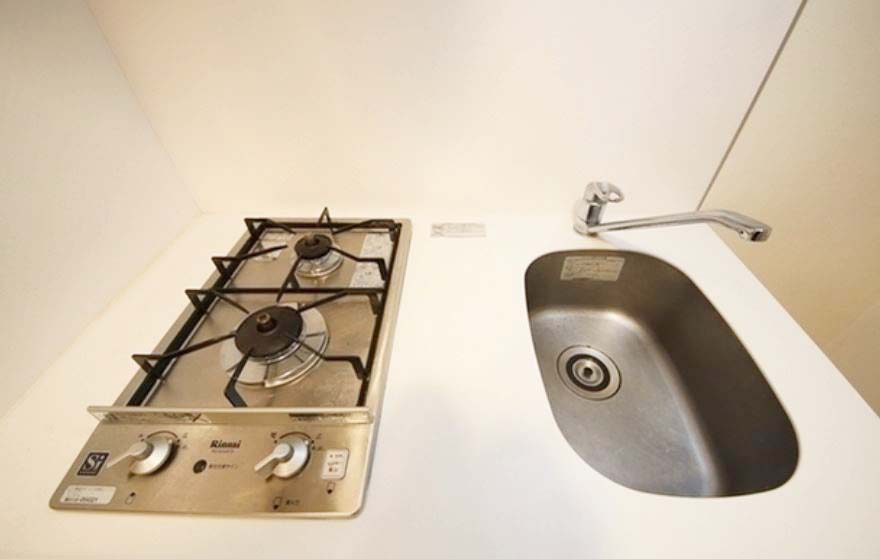 キッチン　★使いやすい二口コンロ、システムキッチン★