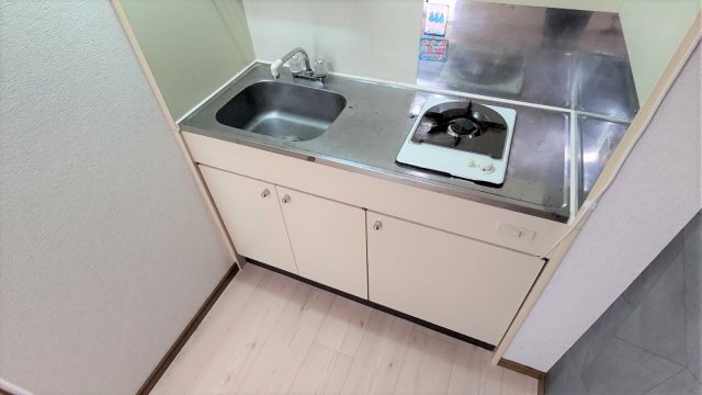 キッチン　ガスコンロのキッチンです