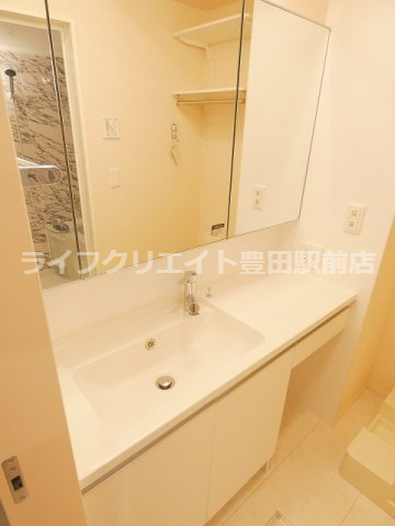 洗面設備　※同ハウスメーカー施工（イメージ）