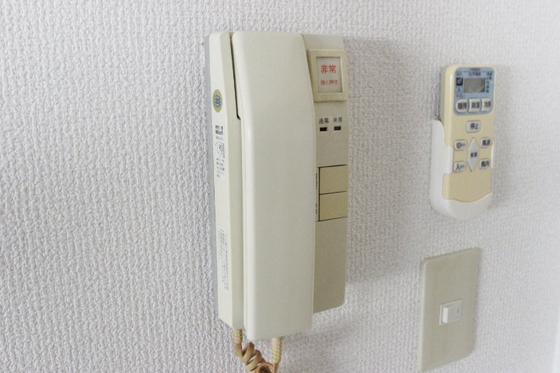 セキュリティ　※別部屋の写真です