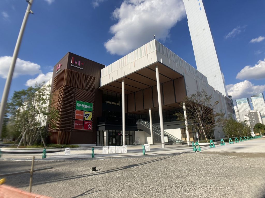 ショッピングセンター　三井ショッピングパークららテラスHARUMI　FLAG（ショッピングセンター）まで250m