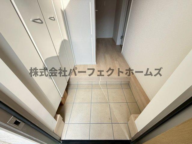 玄関　明るい玄関です