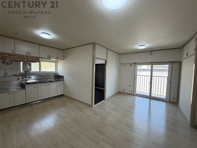 キッチン　ガスコンロ設置可能なキッチンです！