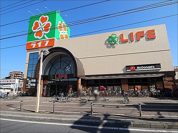 飲食店　マクドナルド 新座ライフ店（飲食店）まで322m