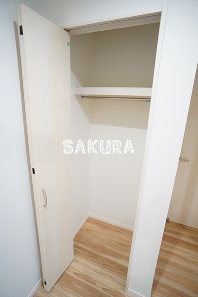 収納　お荷物の多い方でも安心のクローゼット付き♪