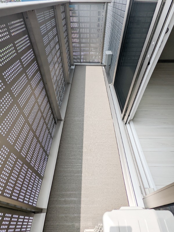 バルコニー　図面と現状に相違がある場合には現状を優先