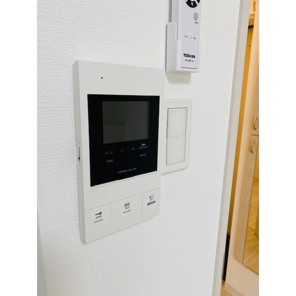 セキュリティ　防犯面に配慮したTVモニターホン！