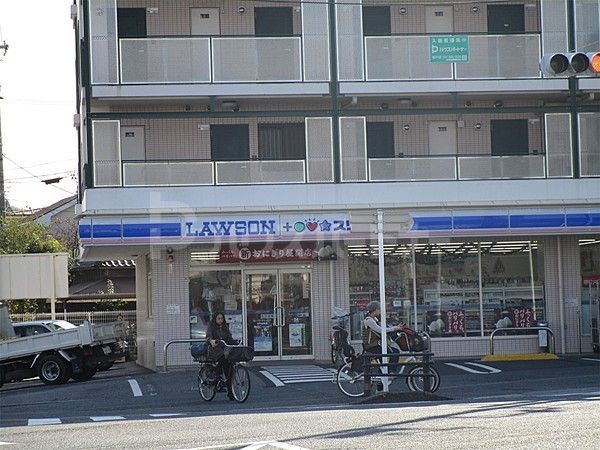 コンビニ　ローソン・スリーエフ松戸馬橋店（コンビニ）まで370m