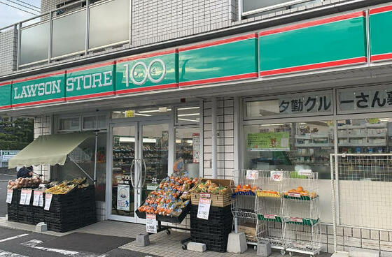 コンビニ　ローソンストア１００流山鰭ヶ崎店（コンビニ）まで215m