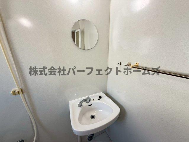 洗面設備　コンパクトで使いやすい洗面所