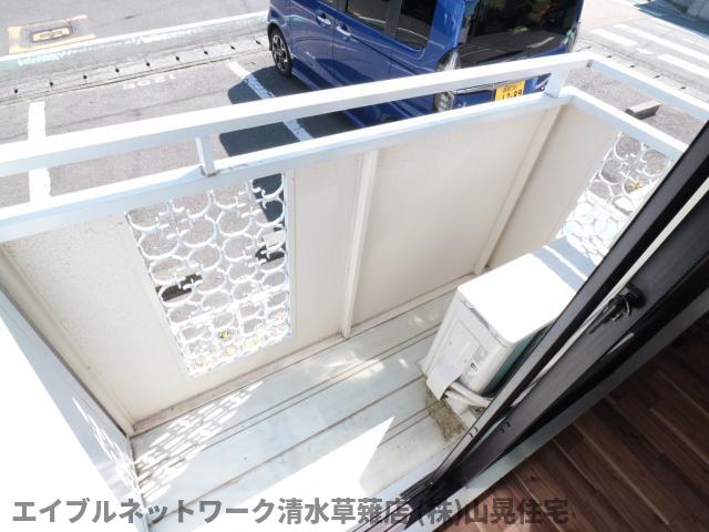 バルコニー　広々としたバルコニーです