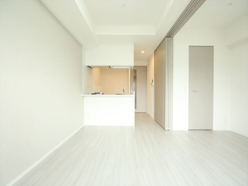 居室・リビング　ＬＤＫ8.8帖　洋室3.9帖　つなげても仕切っても使えます