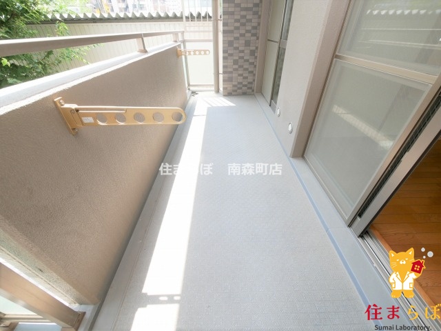 バルコニー　日常使いを想像しながら