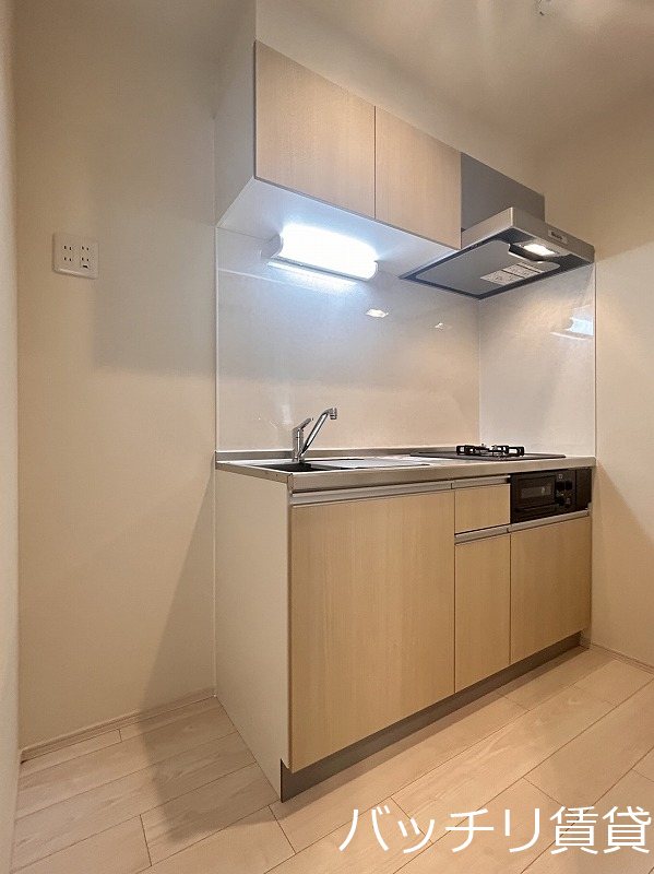 キッチン　建築中の為　同型タイプの写真になります　現状優先