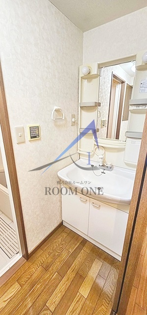 洗面設備　洗面台です。