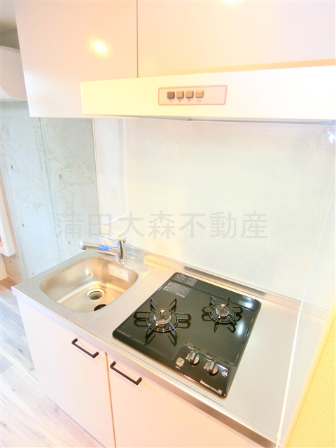 キッチン　2口ガスシステムキッチン