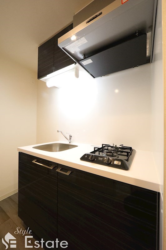 キッチン　システムキッチン・ガス二口コンロ