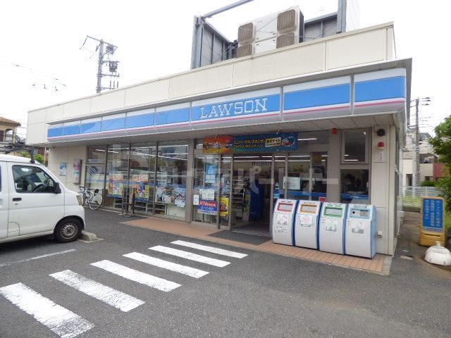 コンビニ　ローソン市川新井一丁目店（コンビニ）まで370m