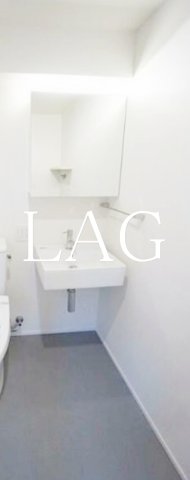 洗面設備　洗面台です。