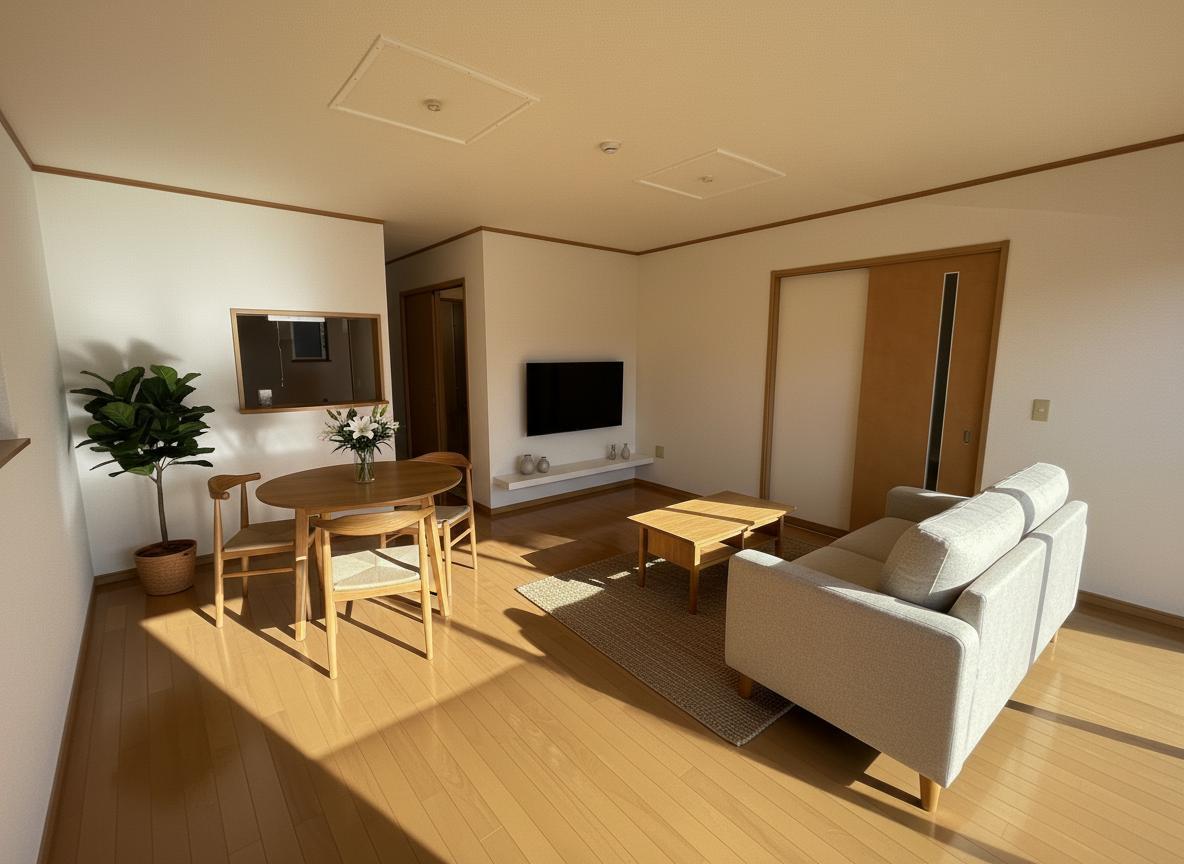 居室・リビング　居間です