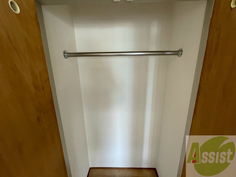 収納　クローゼットがありました。お洋服や荷物はここへ