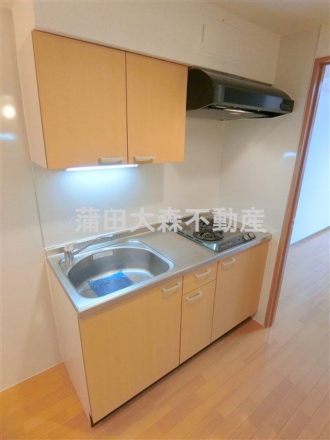 キッチン　2口ガスシステムキッチン