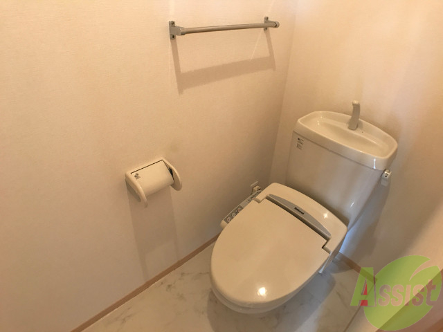 トイレ　トイレは個別になっているのでゆっくりとお使いできますね。