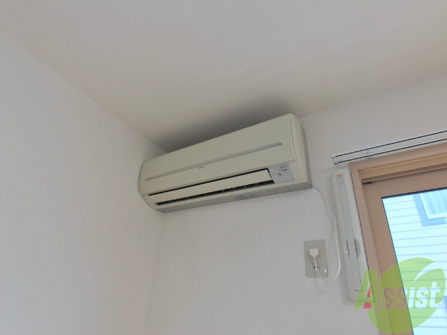 その他設備　エアコンもあるので暑い日が続いても快適に過ごせますね