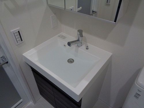 洗面設備　洗面所　※2019年7月撮影