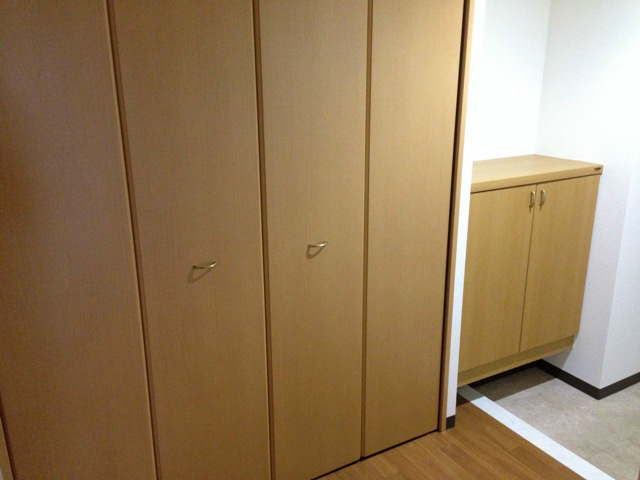 収納　収納のためのスペースです