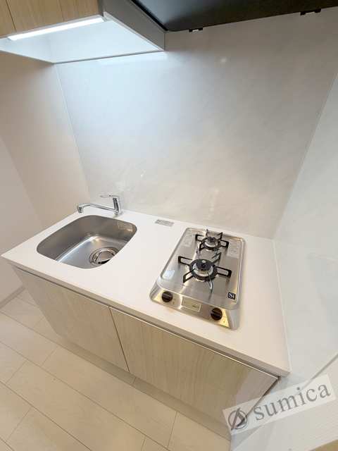 キッチン　２口システムキッチンでお料理楽しく♪♪