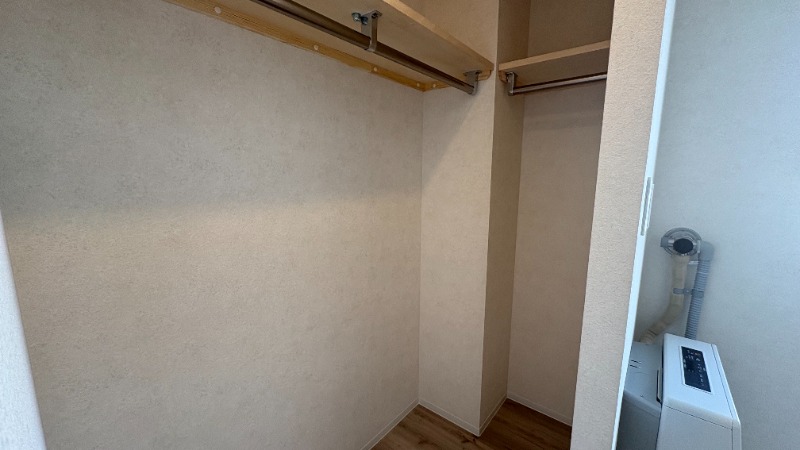 収納　ウォークインクローゼット