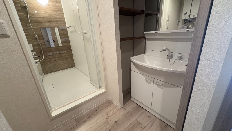 洗面設備　脱衣所