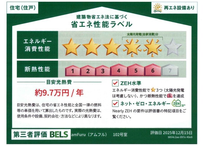省エネ性能ラベル