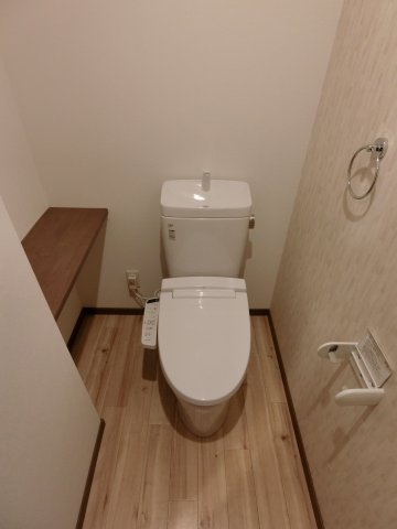 トイレ　清潔感のあるトイレです