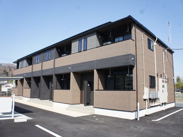 建物外観　オシャレな外観が特徴の賃貸住宅です♪