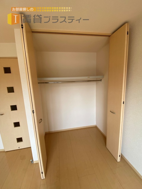 収納　奥行きしっかりありますよ