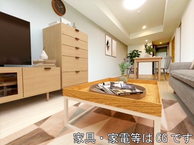 居室・リビング　ＬＤＫ☆内観画像の家具等はＣＧです。家具等は付随しません。