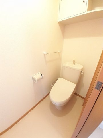 トイレ　ゆったりとした空間のトイレです