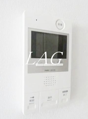 セキュリティ　モニター付きインターホンです。